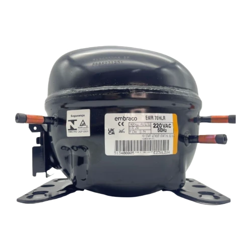 MOTOR COMPRESOR EMBRACO 1/5-1/6 R134A LBP/680 MBP/ BTU 220/1/60
